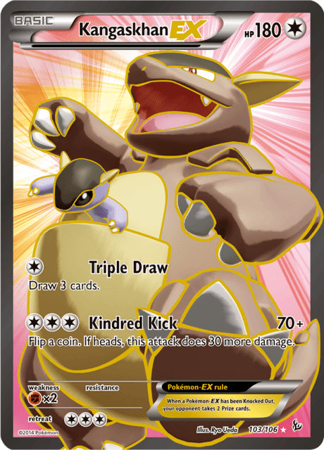 Kangaskhan EX 103/106 - Flashfire (FLF) LP