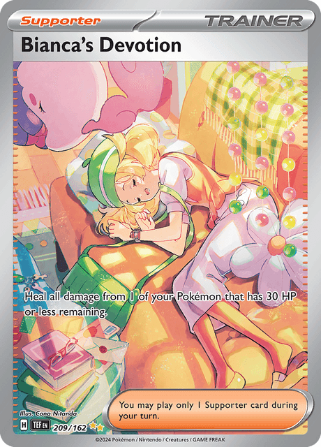 Bianca's Devotion 209/162 - Temporal Forces (TEF) NM