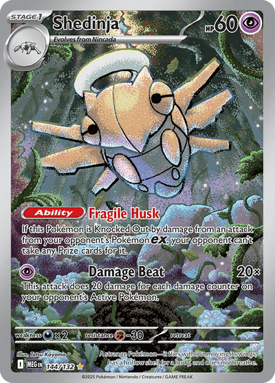 Shedinja 144/132 - Mega Evolution (MEG) NM