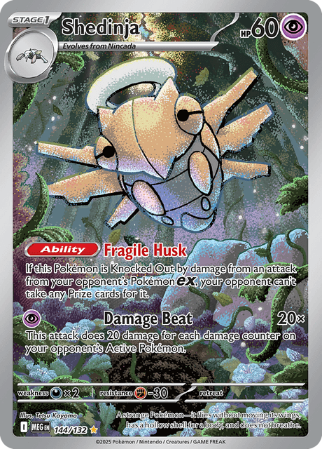 Shedinja 144/132 - Mega Evolution (MEG) NM