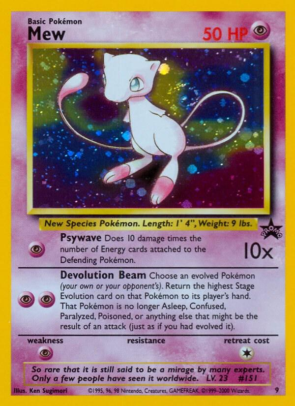 Mew 9/ - Promo DMG