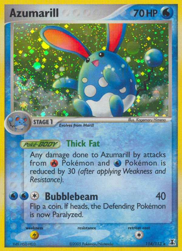Azumarill 114/113 - Delta Species (DS) MP