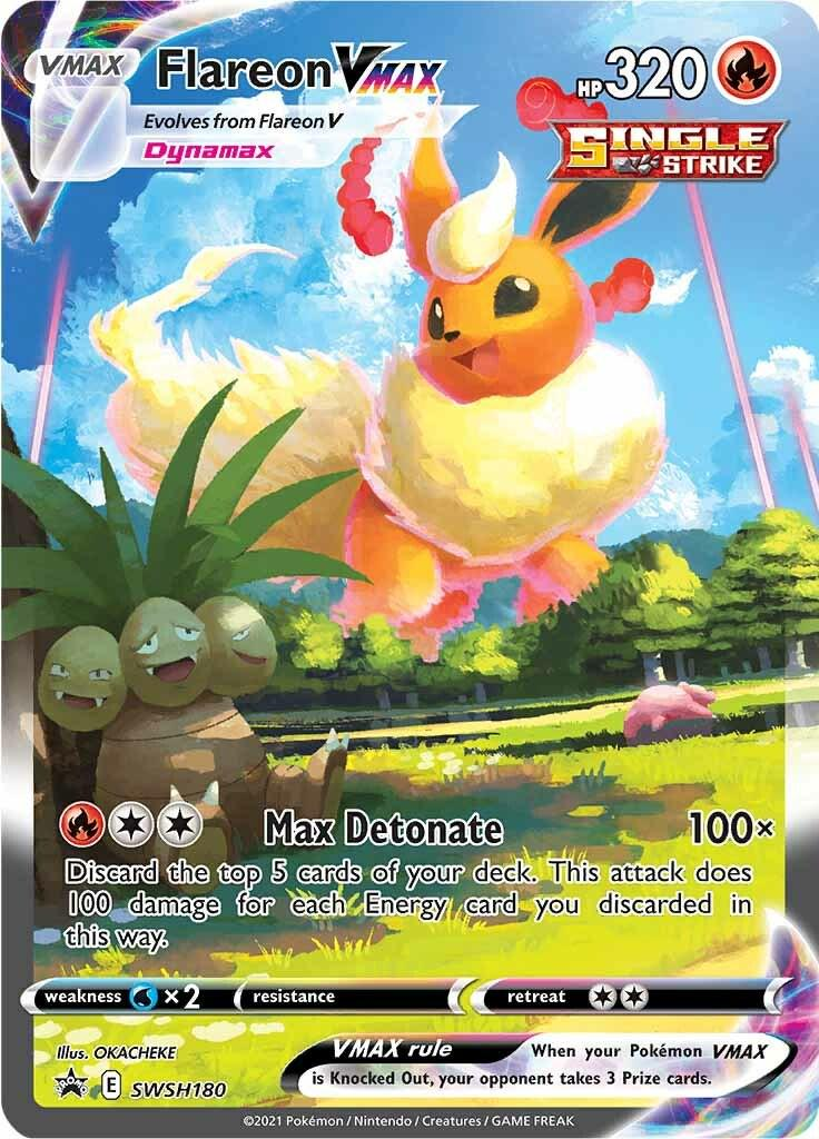 Flareon VMAX swsh180/ - Promo (SWSH) NM