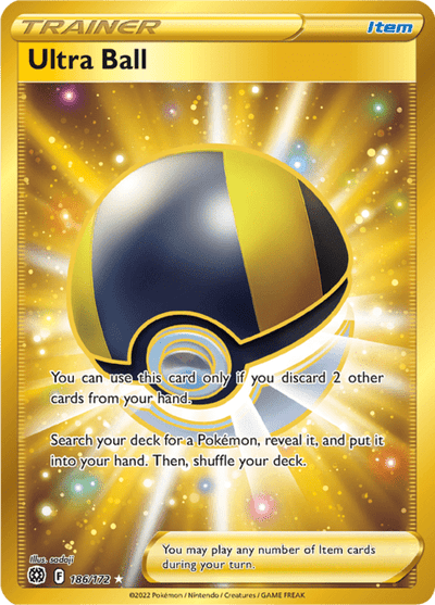Ultra Ball 186/172 - Brilliant Stars (BRS) NM