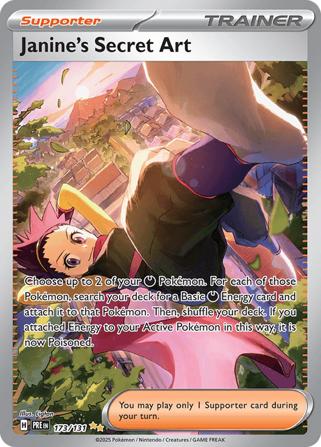 Janine's Secret Art 173/131 - Prismatic Evolutions (PRE) NM