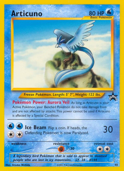 Articuno 48/ - Promo NM