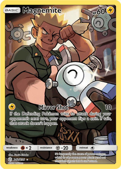 Magnemite 242/236 - Cosmic Eclipse (CEC) NM