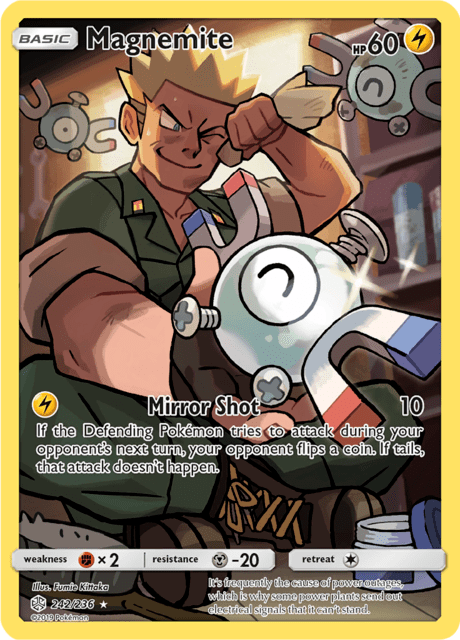 Magnemite 242/236 - Cosmic Eclipse (CEC) NM