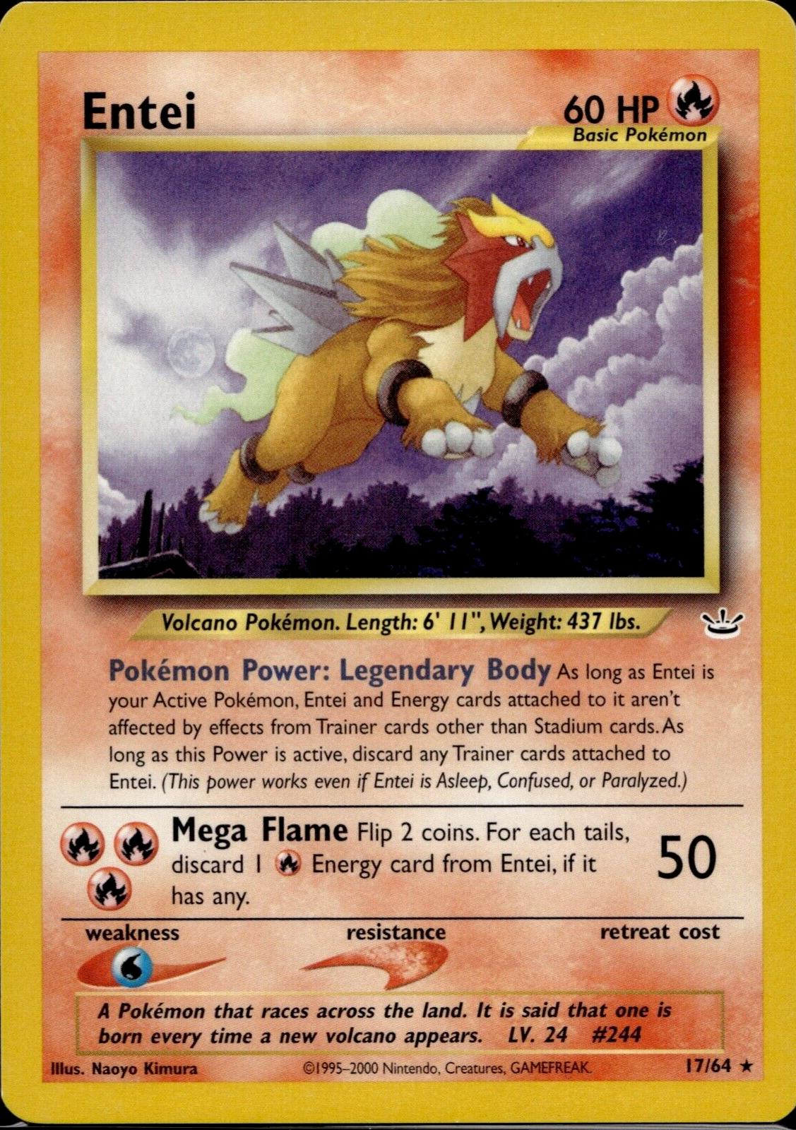 Entei 17/64 - Neo Revelation (N3) LP