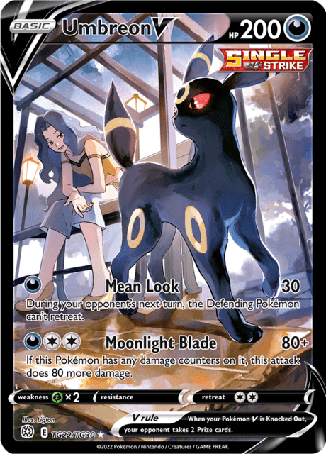 Umbreon V tg22/tg30 - Brilliant Stars (BRS) NM