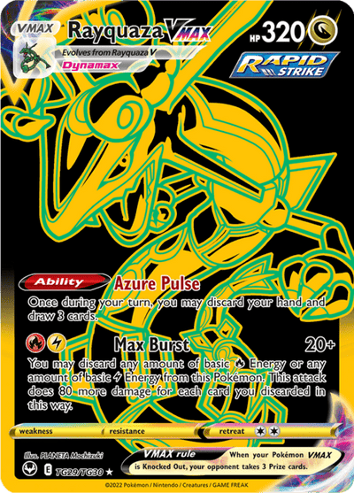 Rayquaza VMAX tg29/tg30 - Silver Tempest (SIT) NM