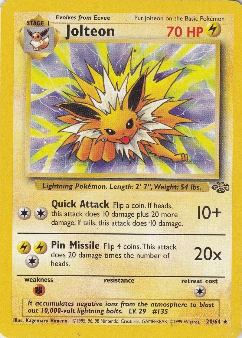 Jolteon 20/64 - Jungle (JU) MP