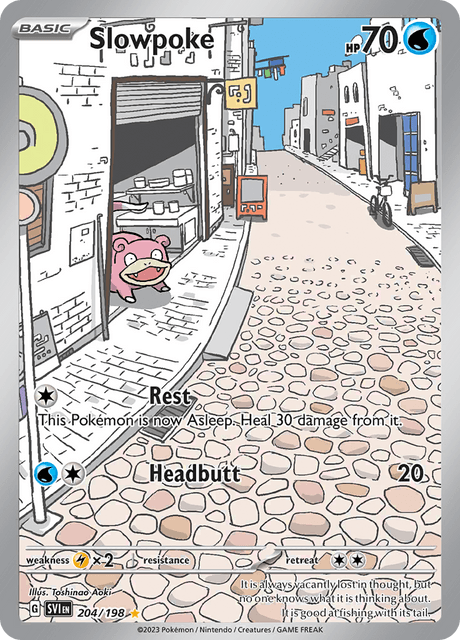 Slowpoke 204/198 - Scarlet & Violet (SVI) HP