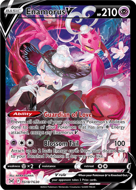 Enamorus V tg18/tg30 - Lost Origin (LOR) NM