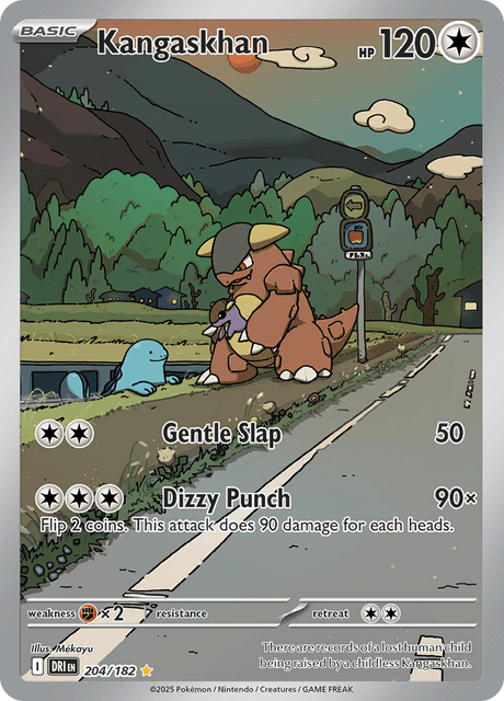 Kangaskhan 204/182 - Destined Rivals (DRI) NM