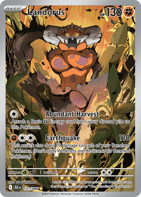 Landorus 131/86 - Black Bolt (BLK) NM