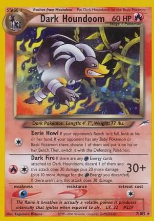 Dark Houndoom 7/105 - Neo Destiny (N4) DMG