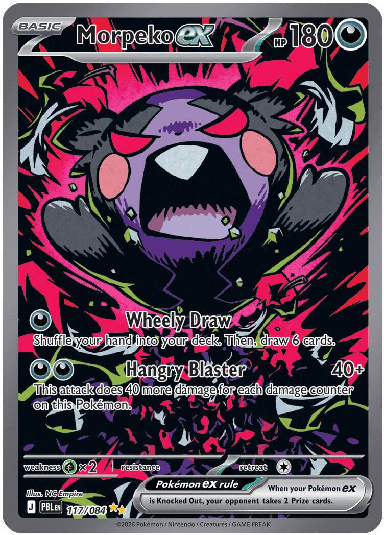 Morpeko ex 117/84 - Pitch Black NM