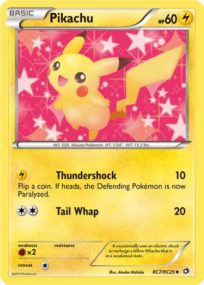 Pikachu rc7/rc25 - Legendary Treasures (LTR) LP