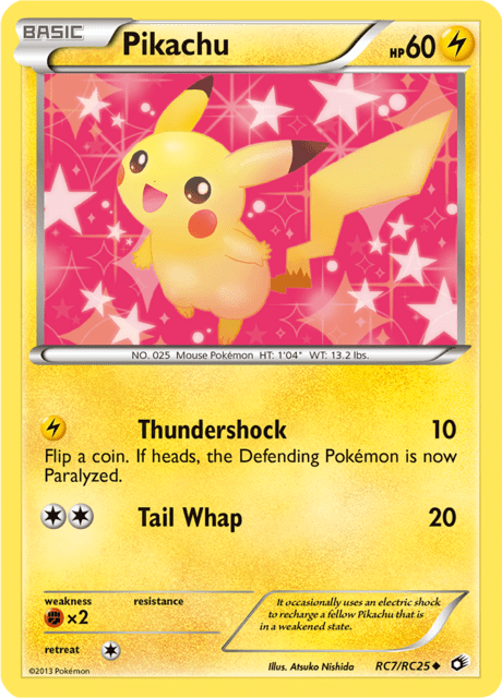Pikachu rc7/rc25 - Legendary Treasures (LTR) LP