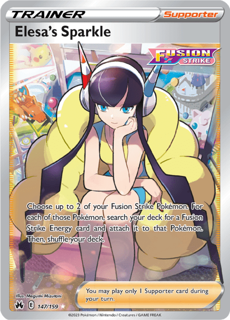 Elesa's Sparkle 147/159 - Crown Zenith (CRZ) NM