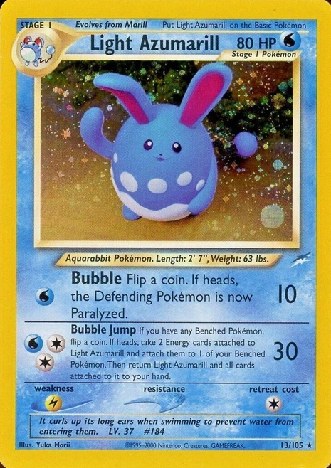 Light Azumarill 13/105 - Neo Destiny (N4) MP