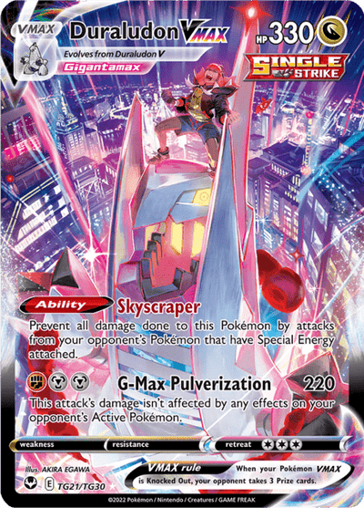 Duraludon VMAX tg21/tg30 - Silver Tempest (SIT) NM