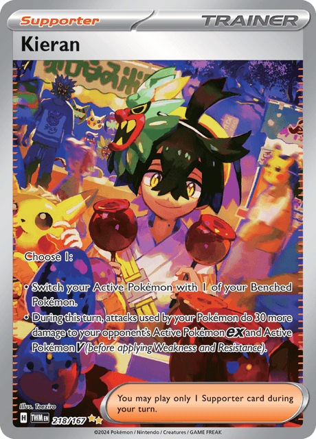 Kieran 218/167 - Twilight Masquerade (TWM) NM