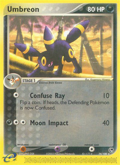Umbreon 24/100 - Sandstorm (SS) MP