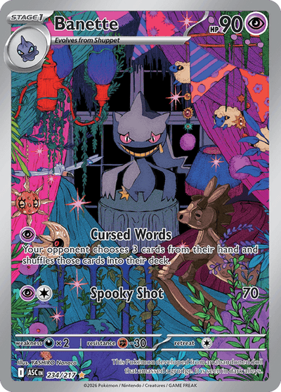 Banette 234/217 - Ascended Heroes (ASC) NM