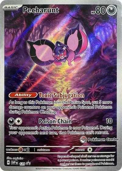 Pecharunt 129/ [Pokemon Center] - Promo (SVP) PSA 10