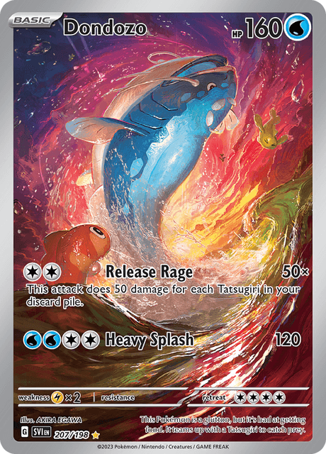 Dondozo 207/198 - Scarlet & Violet (SVI) NM