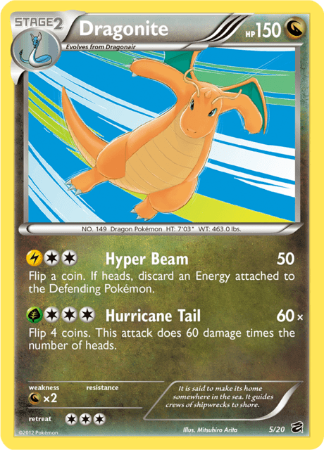 Dragonite 5/20 [Cosmos Holo] - Dragon Vault (DRV) MP