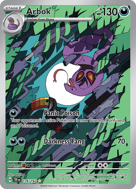 Arbok 176/162 - Temporal Forces (TEF) NM