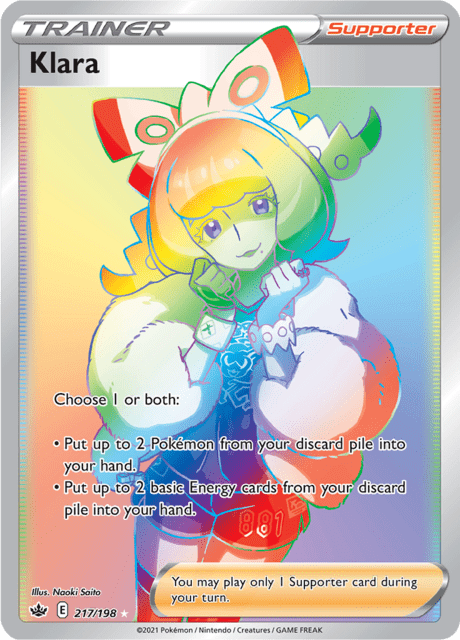 Klara 217/198 - Chilling Reign (CRE) NM