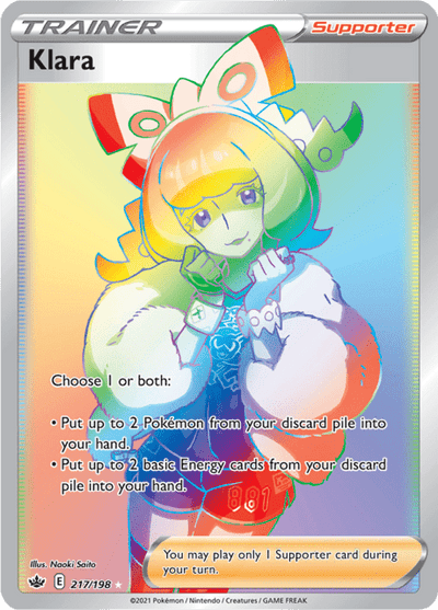 Klara 217/198 - Chilling Reign (CRE) NM
