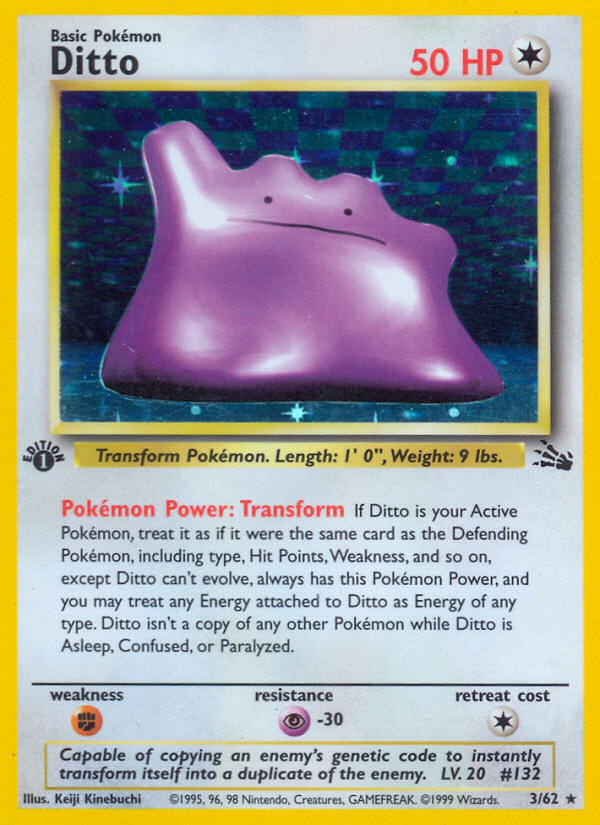 Ditto 3/62 [1st Edition] - Fossil (FO) HP
