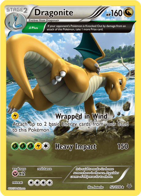 Dragonite 52/108 - Roaring Skies (ROS) LP