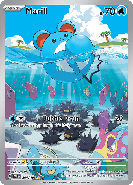 Marill 204/193 - Paldea Evolved (PAL) NM