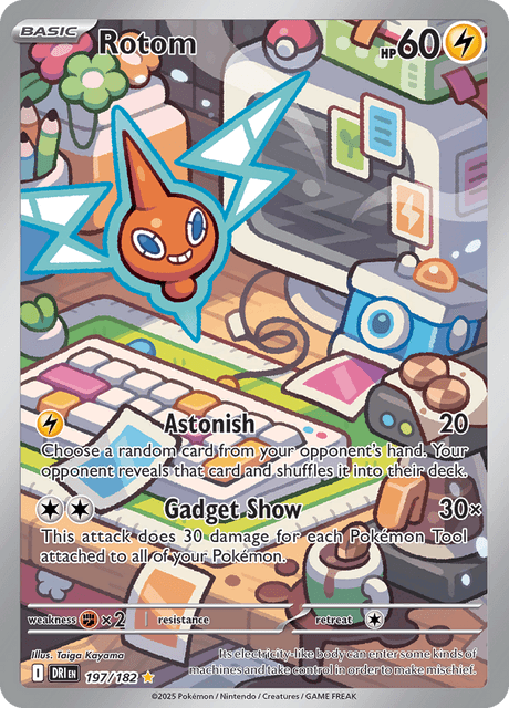 Rotom 197/182 - Destined Rivals (DRI) NM