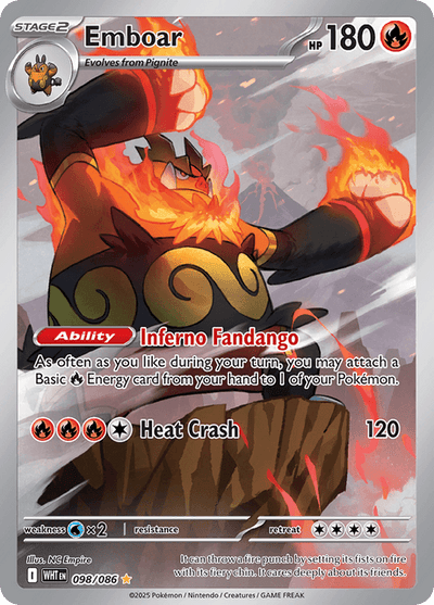 Emboar 98/86 - White Flare (WHT) Grading