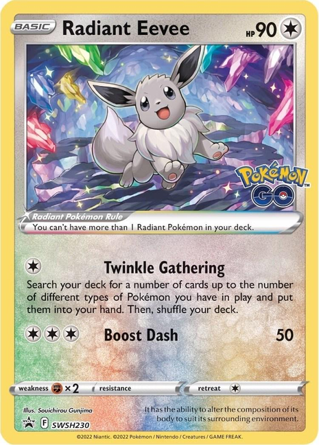 Radiant Eevee swsh230/ - Promo NM