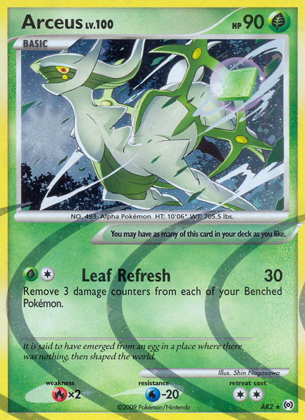 Arceus ar2/99 - Arceus (AR) NM