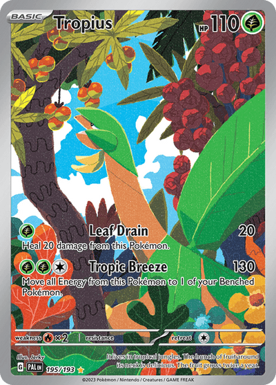 Tropius 195/193 - Paldea Evolved (PAL) NM