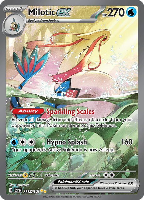Milotic ex 237/191 - Surging Sparks (SSP) NM