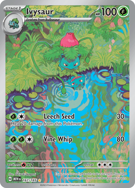 Ivysaur 167/165 - Scarlet & Violet 151 (MEW) NM