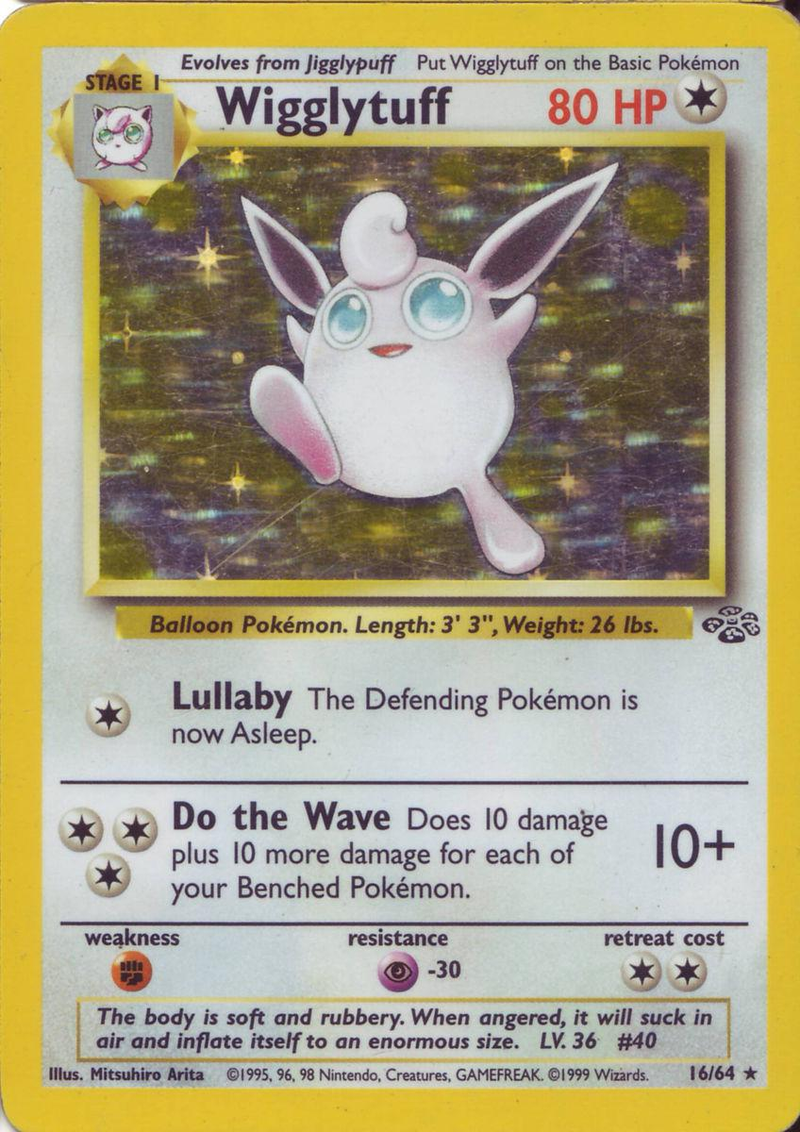 Wigglytuff 16/64 - Jungle (JU) LP
