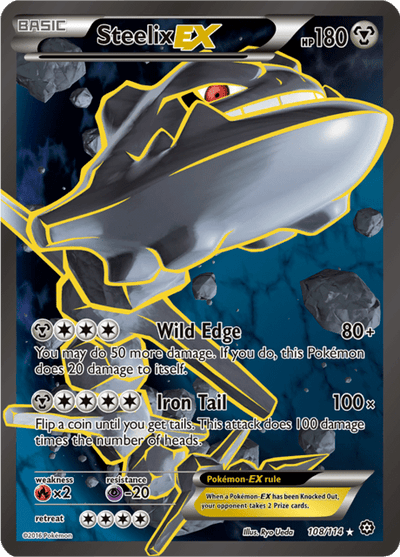Steelix EX 108/114 - Steam Siege (STS) LP