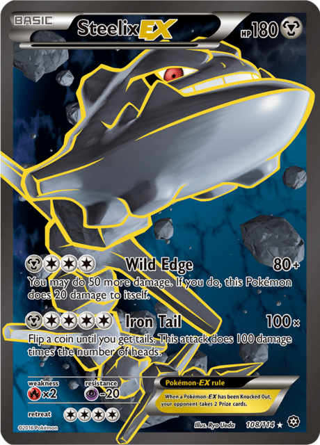 Steelix EX 108/114 - Steam Siege (STS) LP