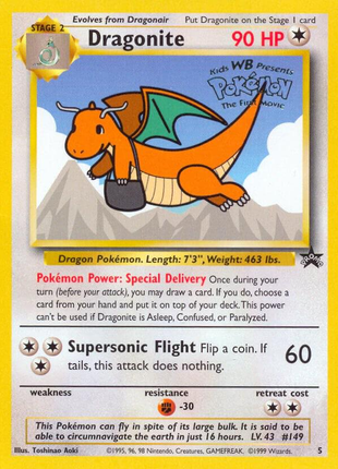Dragonite 5/ - Promo PSA 9